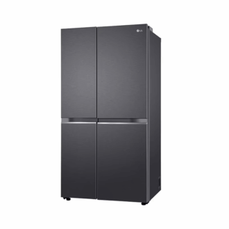 Lg Refrigerator 674L Side By Side Door, With Multi Air Flow, Multi Digital Sensors, Smart Diagnosis™, Graphite Gc-B257Kqjw