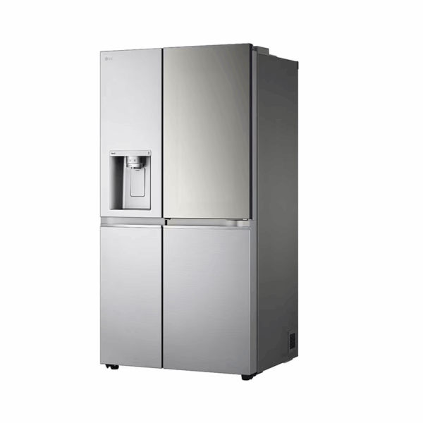 Lg Refrigerator 635L Mirror Instaview Door In Door, Side By Side Door With Smart Inverter Compressor, Uvnano™, Steel Gc-X267Msew