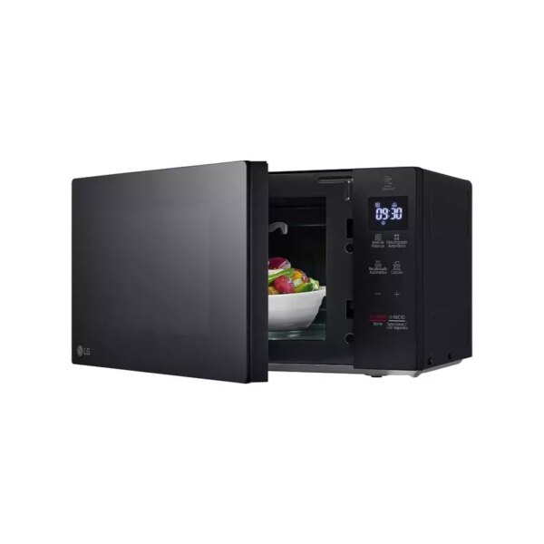 Lg Microwave 20L - 1350W, Neochef™, Easyclean™, Slim Design, Led Lamp, Black, Ms2032Gas.