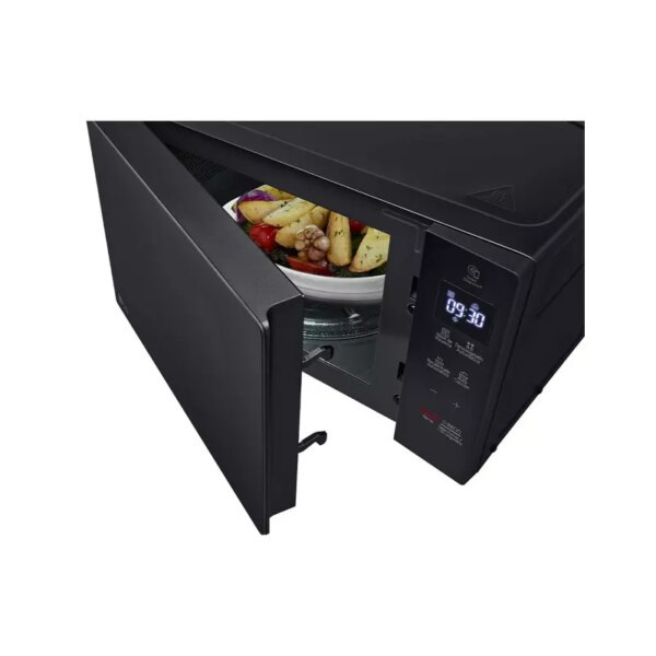 Lg Microwave 20L - 1350W, Neochef™, Easyclean™, Slim Design, Led Lamp, Black, Ms2032Gas.