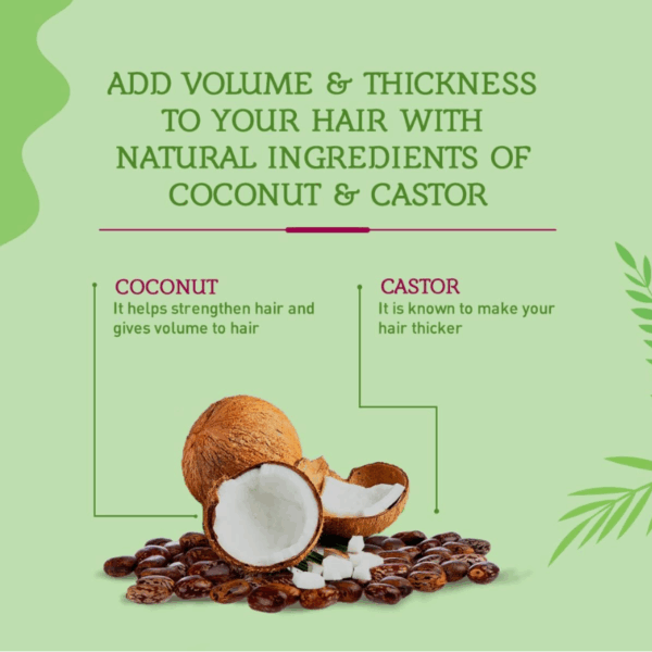 Vatika Naturals Hot Oil Treatment Tropical Coconut &Amp; Castor Oil For Volume &Amp; Thickness 1Kg