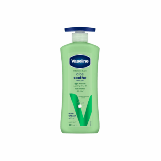 Vaseline Intensive Care Body Lotion Aloe Soothe 400Ml (Pack Of 3Pcs)