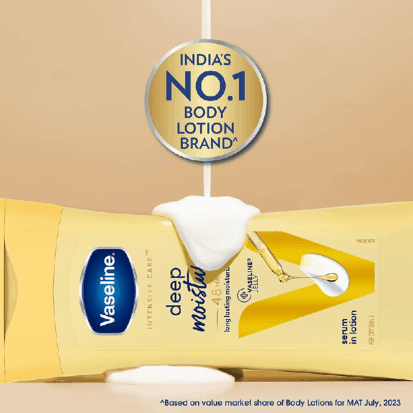 Vaseline Intensive Care Body Lotion Deep Moisture 200Ml (Pack Of 3Pcs)