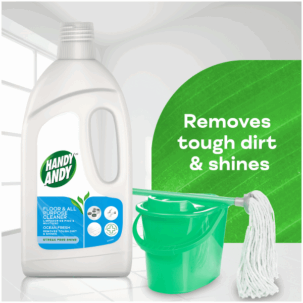 Handy Andy Floor &Amp; All Purpose Cleaner Ocean 750Ml