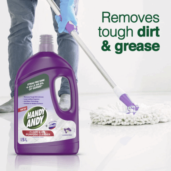 Handy Andy Floor &Amp; All Purpose Cleaner Lavender 1.5L