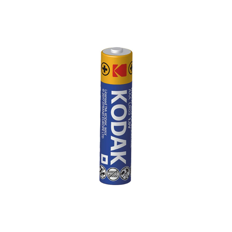 Kodak AAA Alkaline Batteries Max Super 1.5V 1 Pack 2PCs