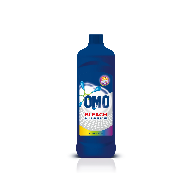 Omo Multipurpose Bleach Color Safe 700Ml Removes Tough Stains And Kills 99.9% Of Germs 68689536 (Pack Of 3)