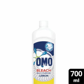 Omo Multipurpose Bleach Lemon Fresh 700Ml Removes Tough Stains And Kills 99.9% Of Germs 68689539 (Pack Of 3)