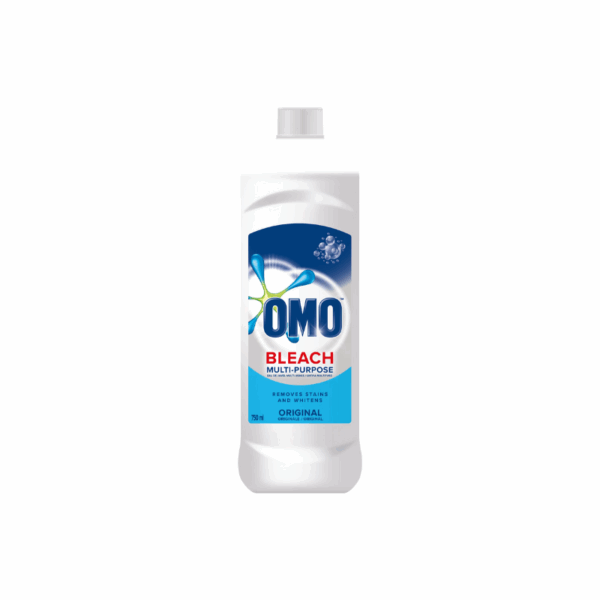 Omo Multipurpose Bleach Regular 700Ml Removes Tough Stains And Kills 99.9% Of Germs 68689555 (Pack Of 3)