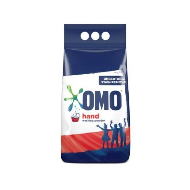 Omo Hand Washing Detergent Powder 3.5Kg Unbeatable Stain Removal 32048014 (Pack Of 3)