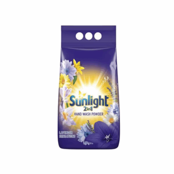 Sunlight Hand Wash Powder Lavender Fresh 3.5Kg Advanced Stain Removal, Outstanding Whiteness, Long-Lasting Freshness 67810001 (Pack Of 3)