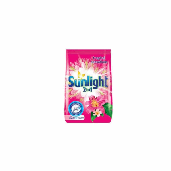 Sunlight Detergent Powder Pink 500G Advanced Stain Removal, Outstanding Whiteness, Long-Lasting Freshness 68660791 (Pack Of 3)