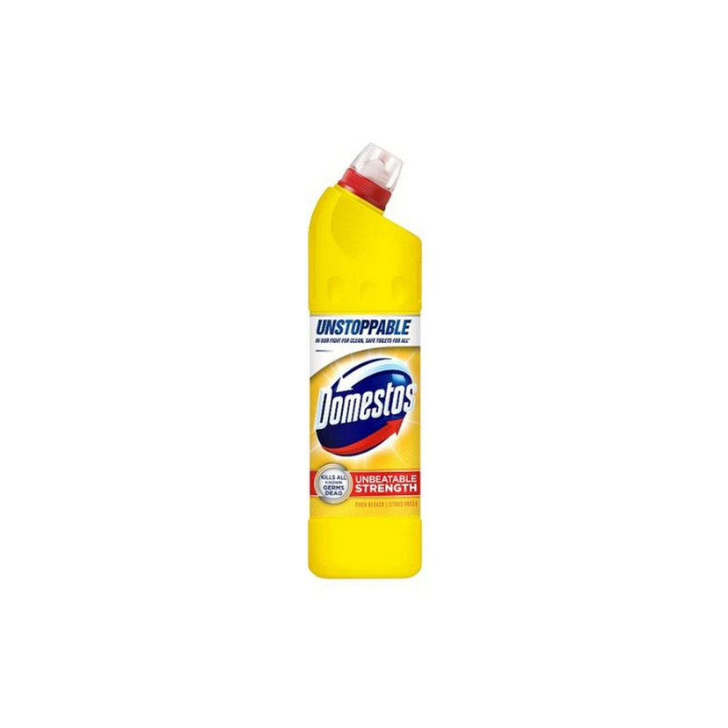 Domestos Citrus Bleach 500Ml Kills Germs, Cleans And Freshens Your Toilet 32025911 (Pack Of 3)