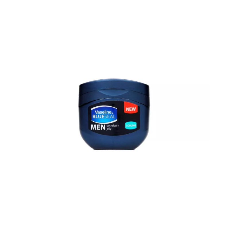 Vaseline Men Petroleum Jelly Cooling 45Ml Cooling Sensation, Help To Lock In Moisture 68907679 (Pack Of 3)