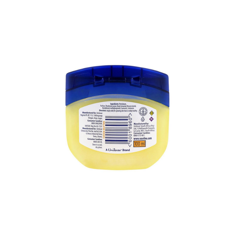 Vaseline Petroleum Jelly Cocoa Butter 95Ml Best For Dull Skin, Cracked Skin Or Dry Skin 68912127 (Pack Of 3)