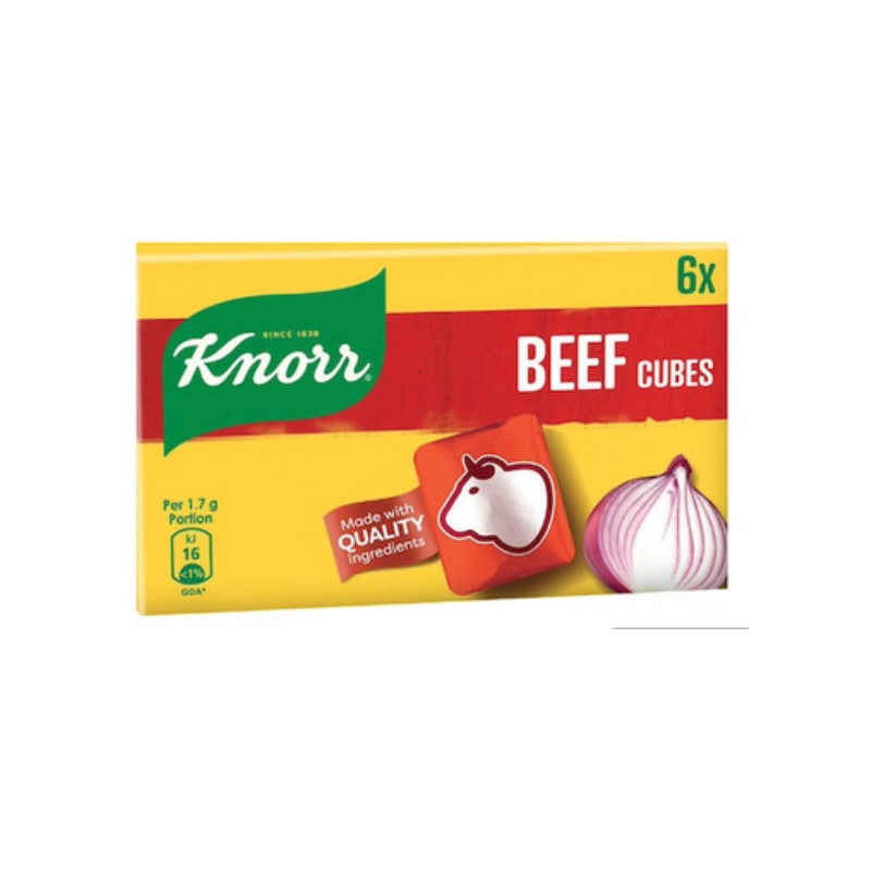Knorr Beef Cubes 8G For Delicious Meals Full Of Flavour 69748850 (Pack Of 3Pcs)