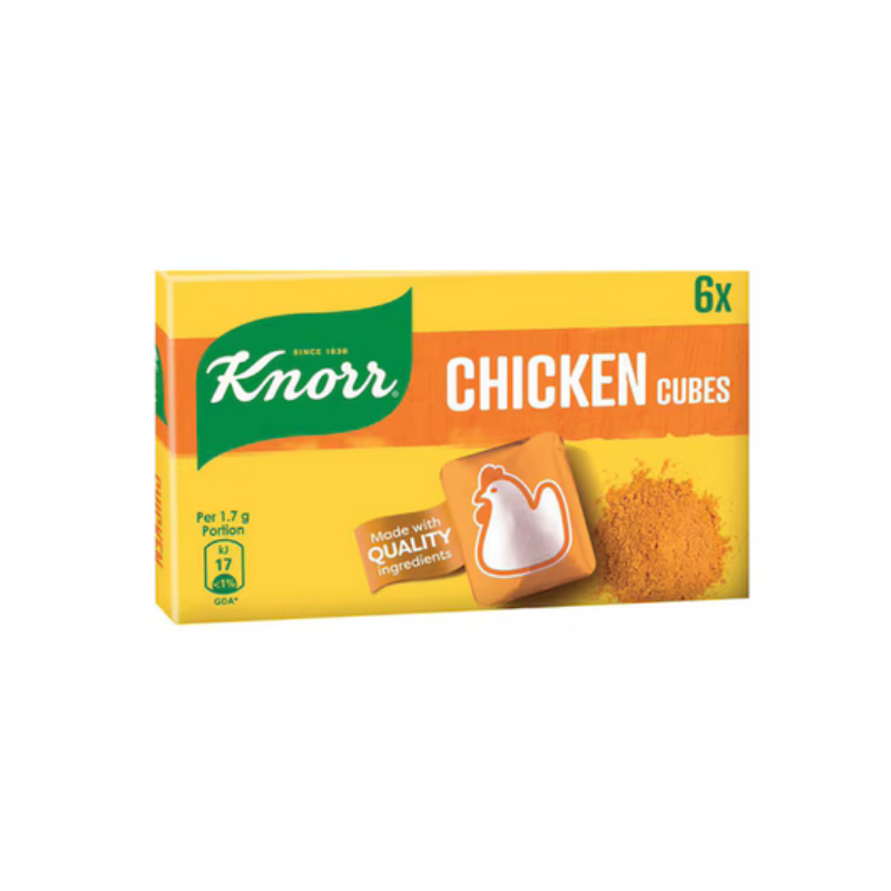 Knorr Chicken Cube 8G For Delicious Meals Full Of Flavour 69748846 (Pack Of 3Pcs)