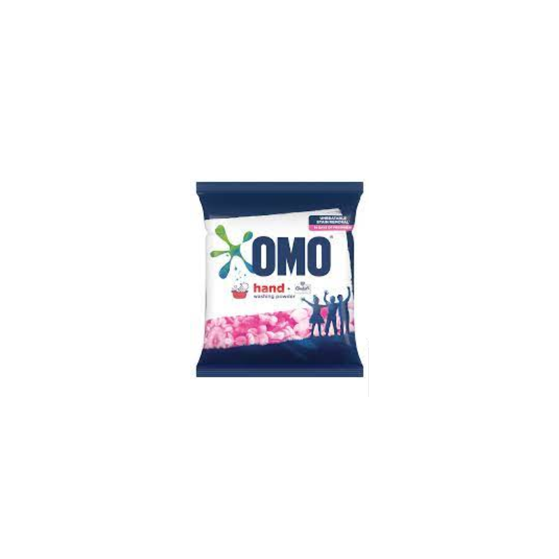Omo Hand Washing Detergent Powder Extra Fresh 200G Advanced Stain Removal, Outstanding Whiteness, Long-Lasting Freshness 68761950 (Pack Of 3)