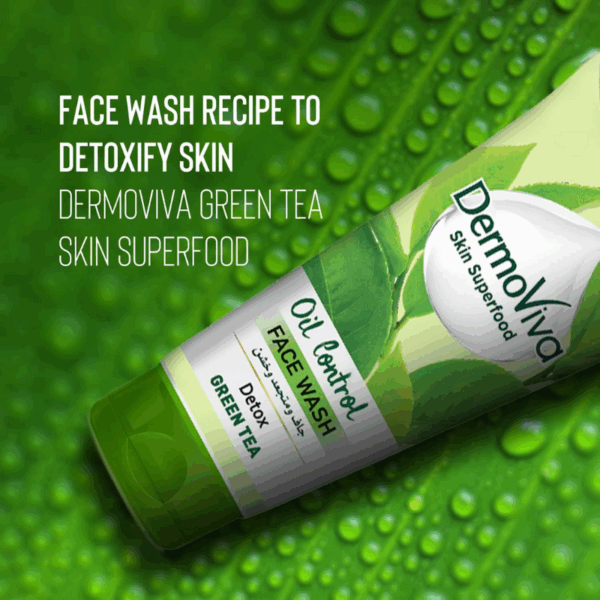 Dermoviva Face Wash Oil Control Green Tea 150Ml
