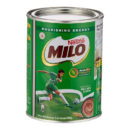 Nestle Milo Chocolate Malt Drink Powder, Active-Go Chocolate, Low GI, Source of Protein, 8 Vitamins & Minerals, 400g Tin