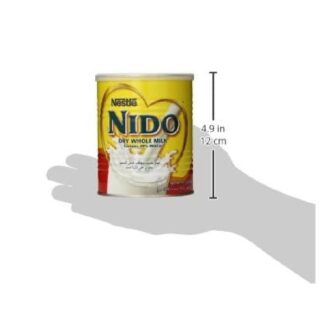 Nestle Nido Milk Powder, Fortified, Rich In Fiber, Immunity - Iron, Zinc, Vitamins A,C &Amp; D 400G Tin