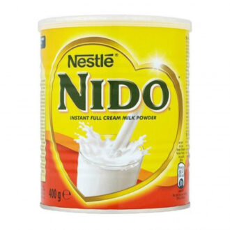 Nestle Nido Milk Powder, Fortified, Rich In Fiber, Immunity - Iron, Zinc, Vitamins A,C &Amp; D 400G Tin