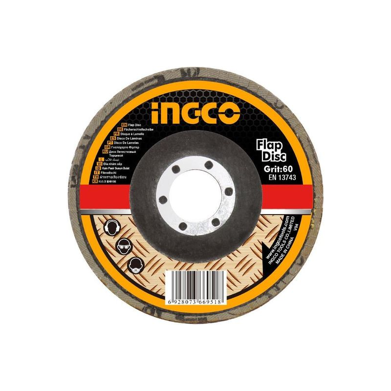 Ingco Flap Disc P60 115x22.2mm FD1152