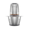 Kenwood Chopper 600ml Steel Bowl 500w Chp62.700si Dripper Pro, Quad Blade, Storage Lid, Dual Speed, Spatula, Ice Crush Function