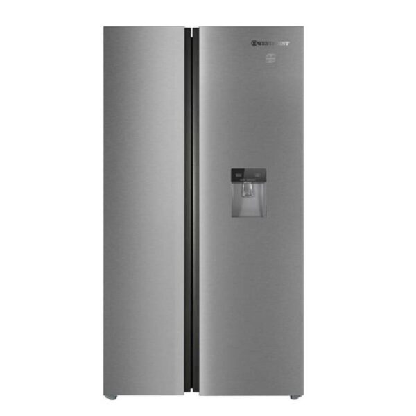 Westpoint Refrigerator 530L, Side By Side, No Frost, Inverter, Inox Finish Wstw-5323.Ewdi