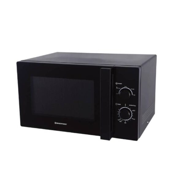 Westpoint Microwave Oven 28L Manual Control, 900W Power, Black Finish, Timer &Amp; Defrost Functions Wms2819En