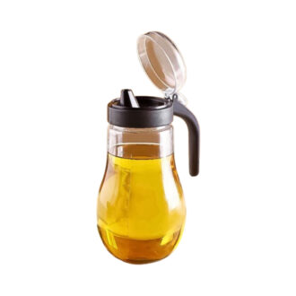 Apex Jessy Oil With Juice Pourer 1000Ml Easy Grip Handle Anti Drip Bpa Free 450209