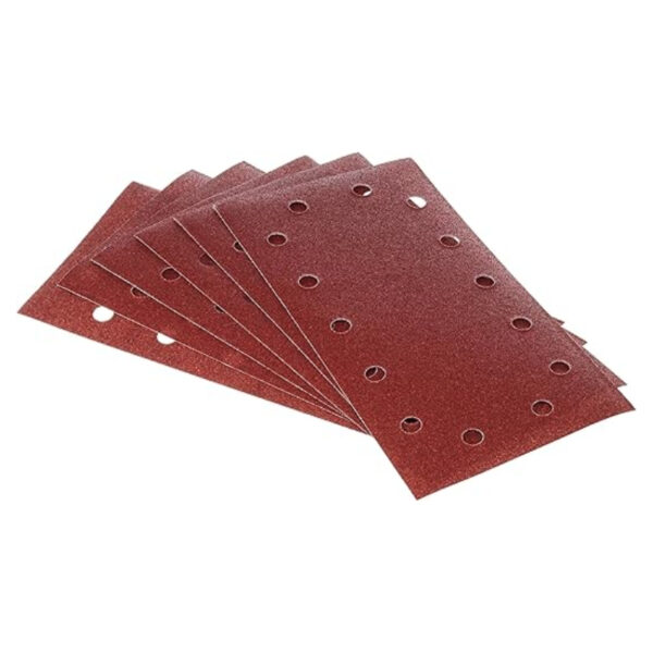 Bosch Sander Sheets For Woodtype, 14 Hole, 115Mm X 230Mm (Pack Of 10Pcs) 2608605318