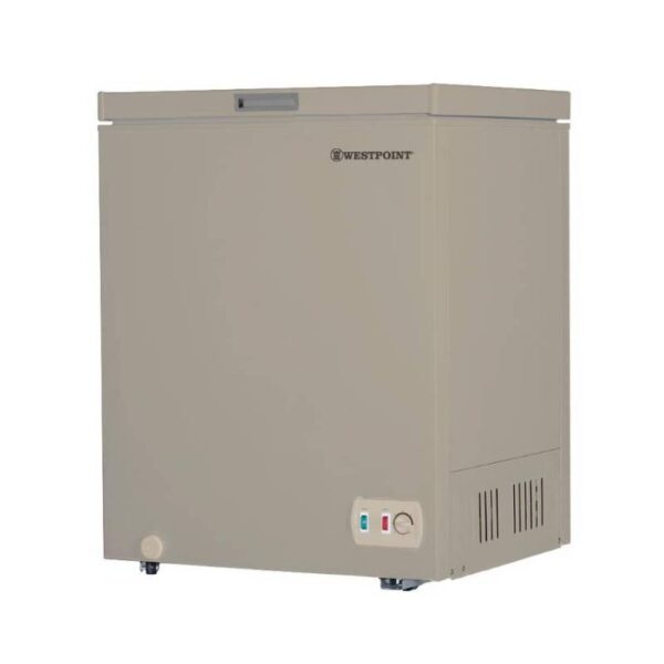 Westpoint Chest Freezer 170L, Single Door, Quick Freeze, Silver Finish Wbl-1723.Es