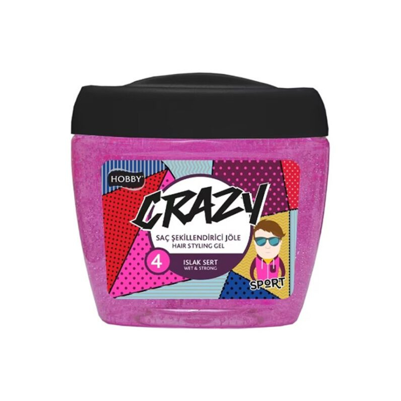 Hobby Hair Styling Gel Wet Strong 700Ml
