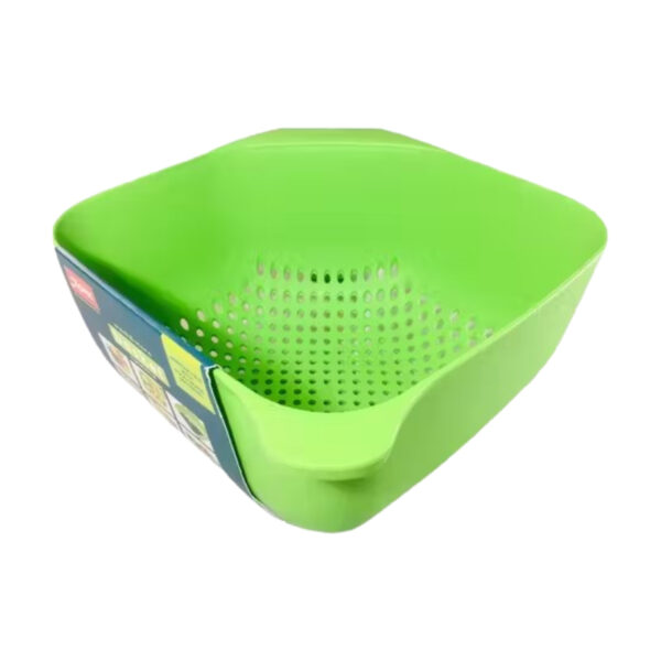 Apex Wash And Store Basket Colander Plastic Unbreakable Multifunctional Bowl 450070