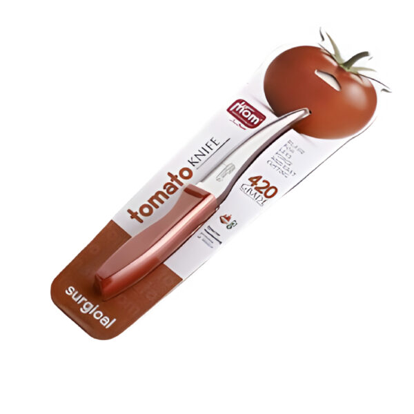Supermom Surgical Tomato Knife Plastic Handle With Stainless Steel Blade 573140