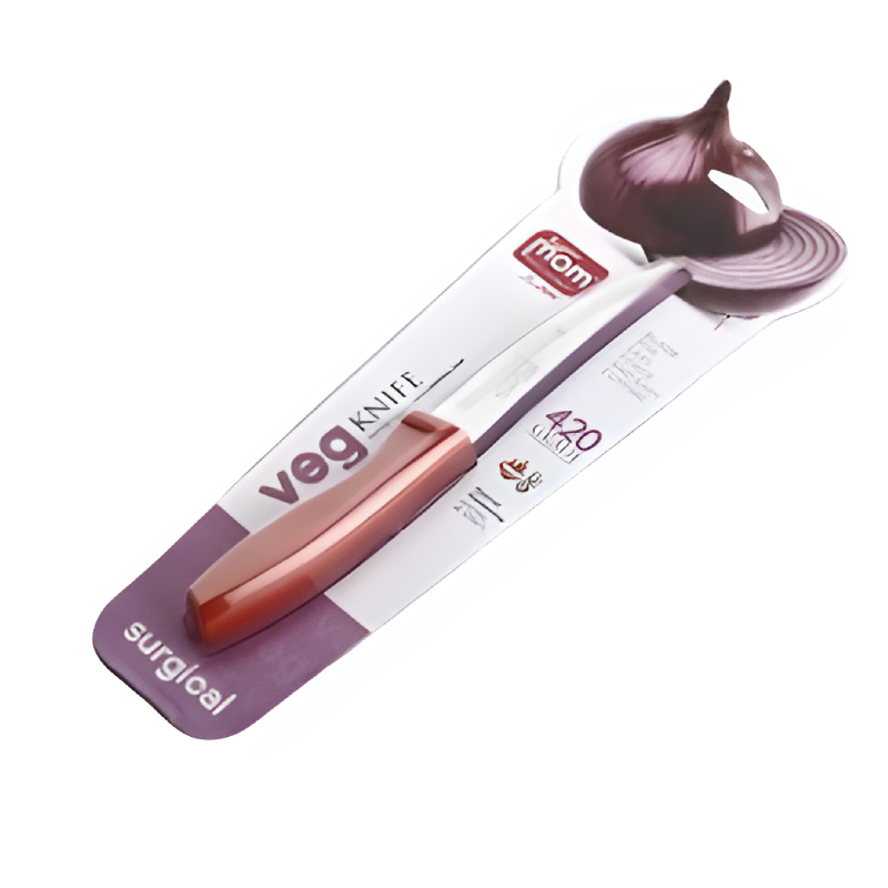 Supermom Surgical Vegetable Knife Plastic Handle With Stainless Steel Blade 573164