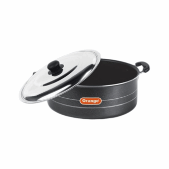 Orange Biryani Pot 13L With Stainless Steel Lid 0Nsc069