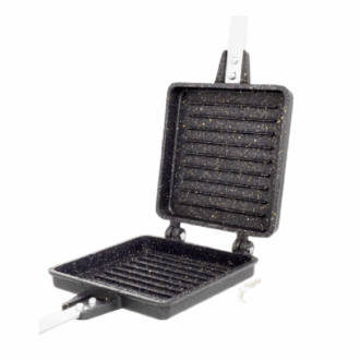 Orange Jumbo Sandwich Toaster, Non-Stick + Granite Coating Onsc081