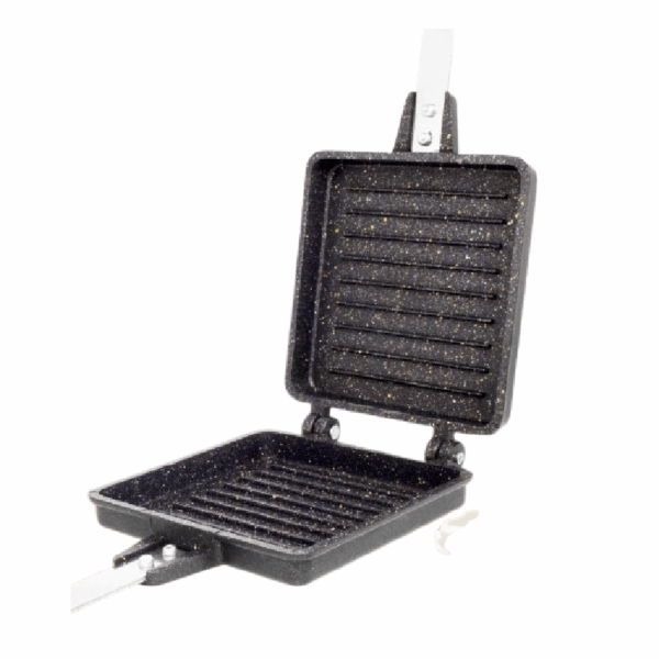 Orange Jumbo Sandwich Toaster, Non-Stick + Granite Coating Onsc081