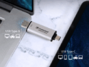 Transcend 512GB Portable External SSD - USB 3.2 Gen 2, Up to 1050 MB/s Transfer Speeds, Compatible with iPhone, iPad, Android, and Car Audio Systems, Includes 2-in-1 Type-C and Type-A Cables, Black, TS512GESD310C.