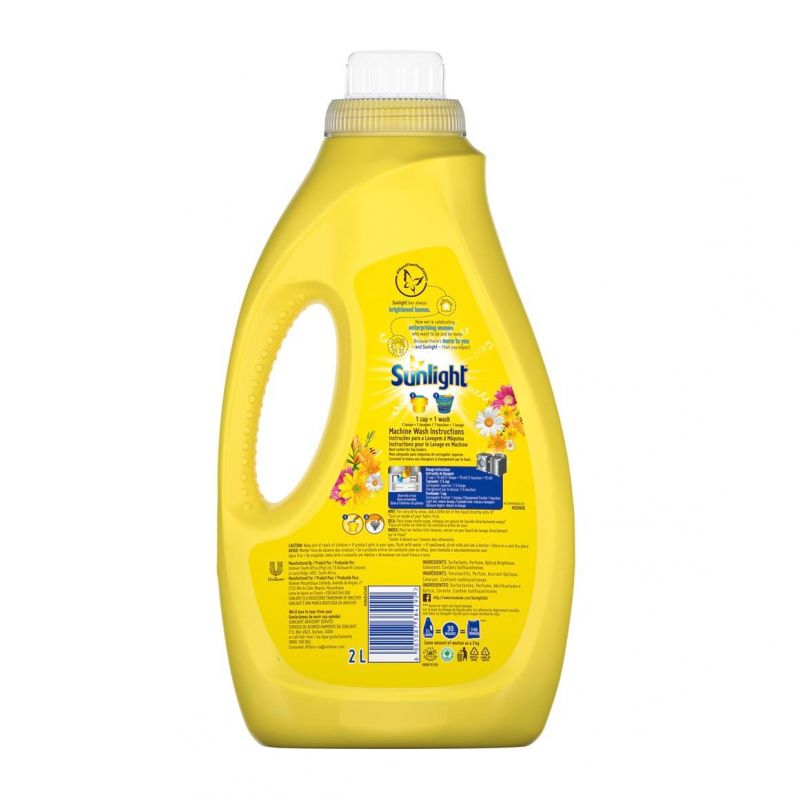 Sunlight Machine Wash 2In1 Auto Liquid 2L Summer Sensations