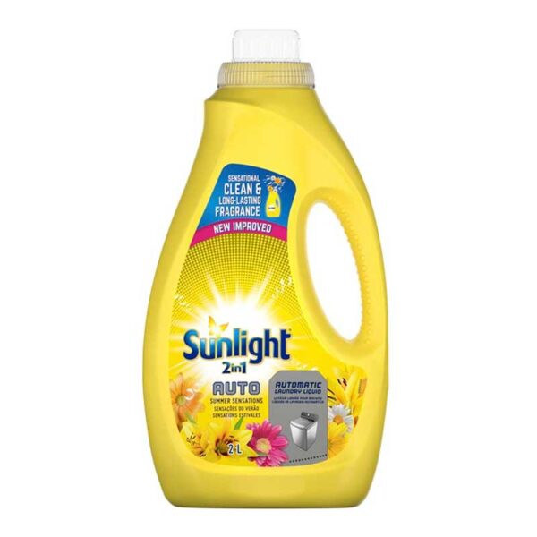 Sunlight Machine Wash 2In1 Auto Liquid 2L Summer Sensations
