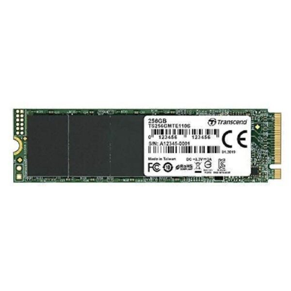 Transcend Pcie Solid State Drive M2 228 256Gb Dram Less Ts256Gmte110S