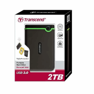 Transcend Usb External Hard Drive 2Tb 2.5&Quot; M3S Ts2Tsj25M3S
