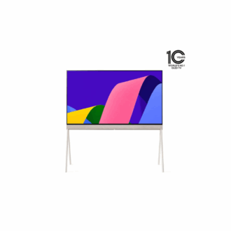 Lg 55''4K Oled Smart Tv, ⍺9 Gen5 Ai Processor 4K, Self-Lit Oled Evo, Cable &Amp; Accessory Organizer, Versatile Back, Calming Beige Textile, Rounded Edge, All-Around Design 55Lx1Q6La