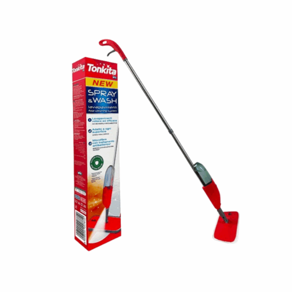 Tonkita Spray &Amp; Wash Mop Floor Cleaning System 4 Tk781A (Set Of 2Pcs)