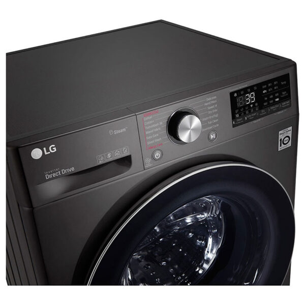 Lg Washing Machine 9 &Amp; 5Kg Dryer Front Load With Ai Dd, Steam, Thinq Technology Silver F4R5Vgg2E