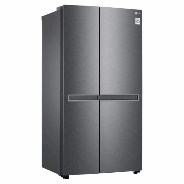 Lg Refrigerator 664 Ltr, Side By Side, Premium Black Gc - B257Kqjw