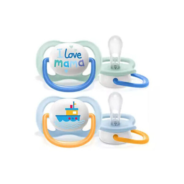 Philips Avent Soother Ultra Air Happy For Boy 0-6M 2'S 080/01